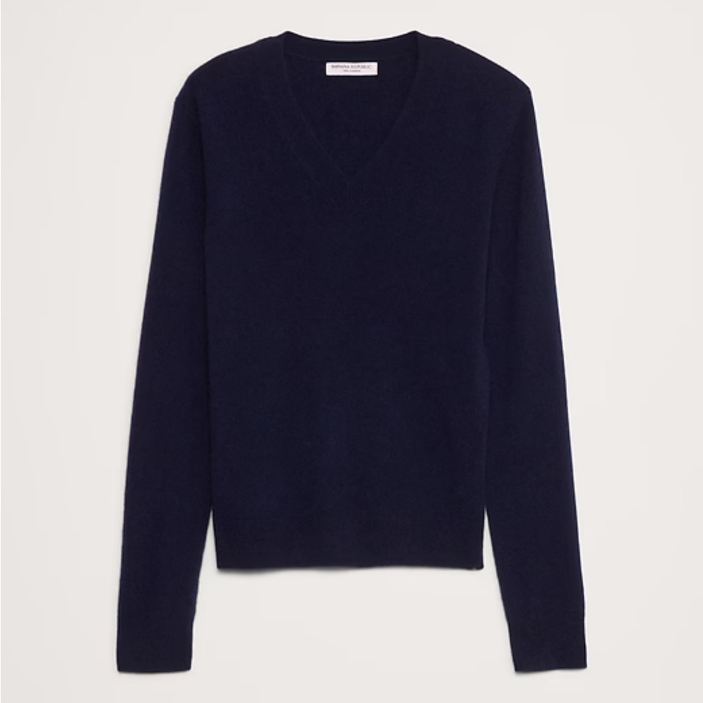 Banana Republic Cashmere V-Neck Sweater